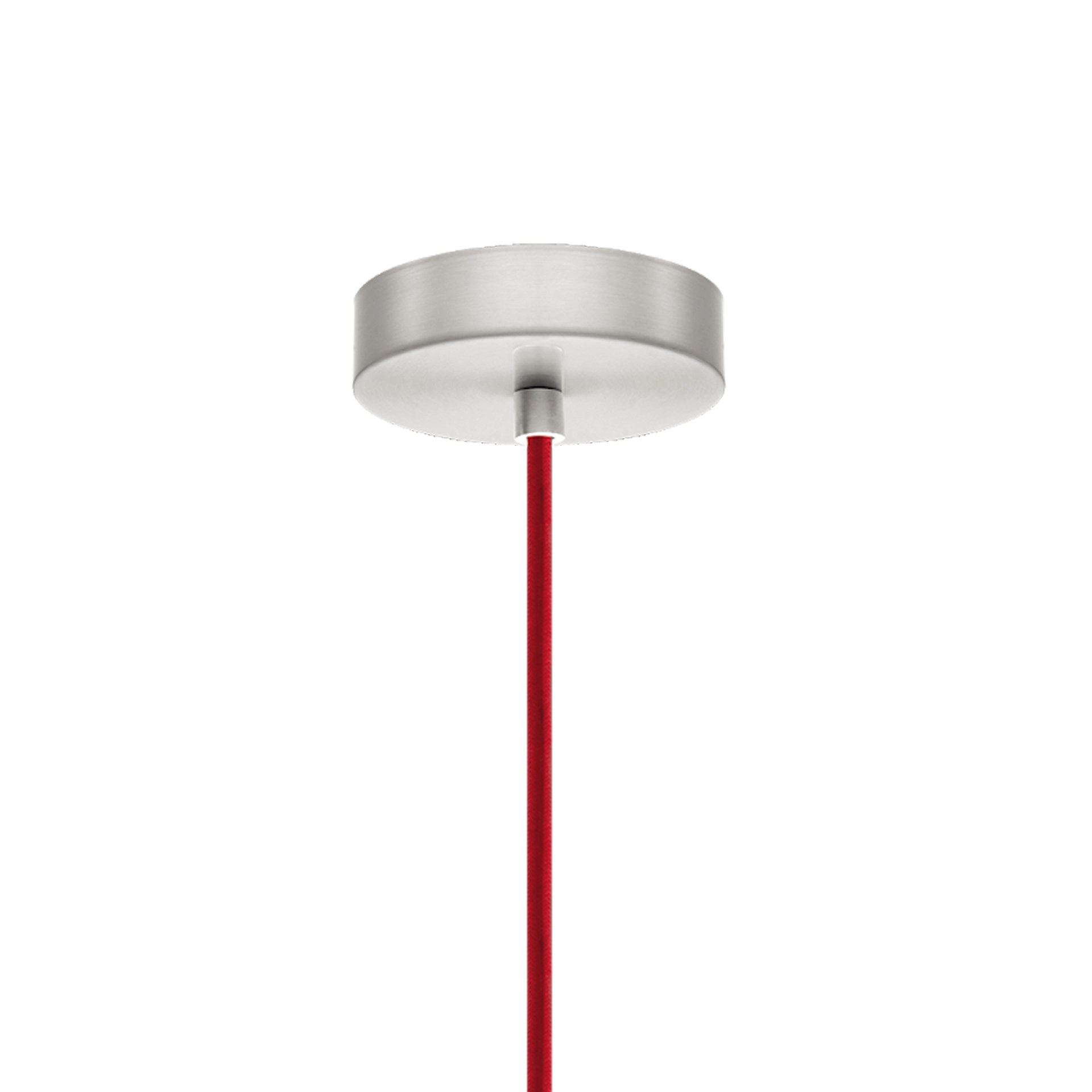 Hanglamp Yorth pendel nikkel met rood snoer Eglo 9002759325237