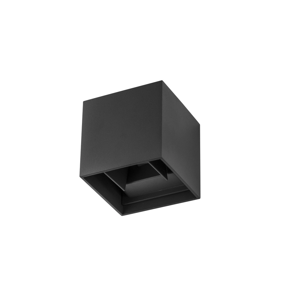 Vierkante opbouwspot Como antraciet Lyora 5212017419354