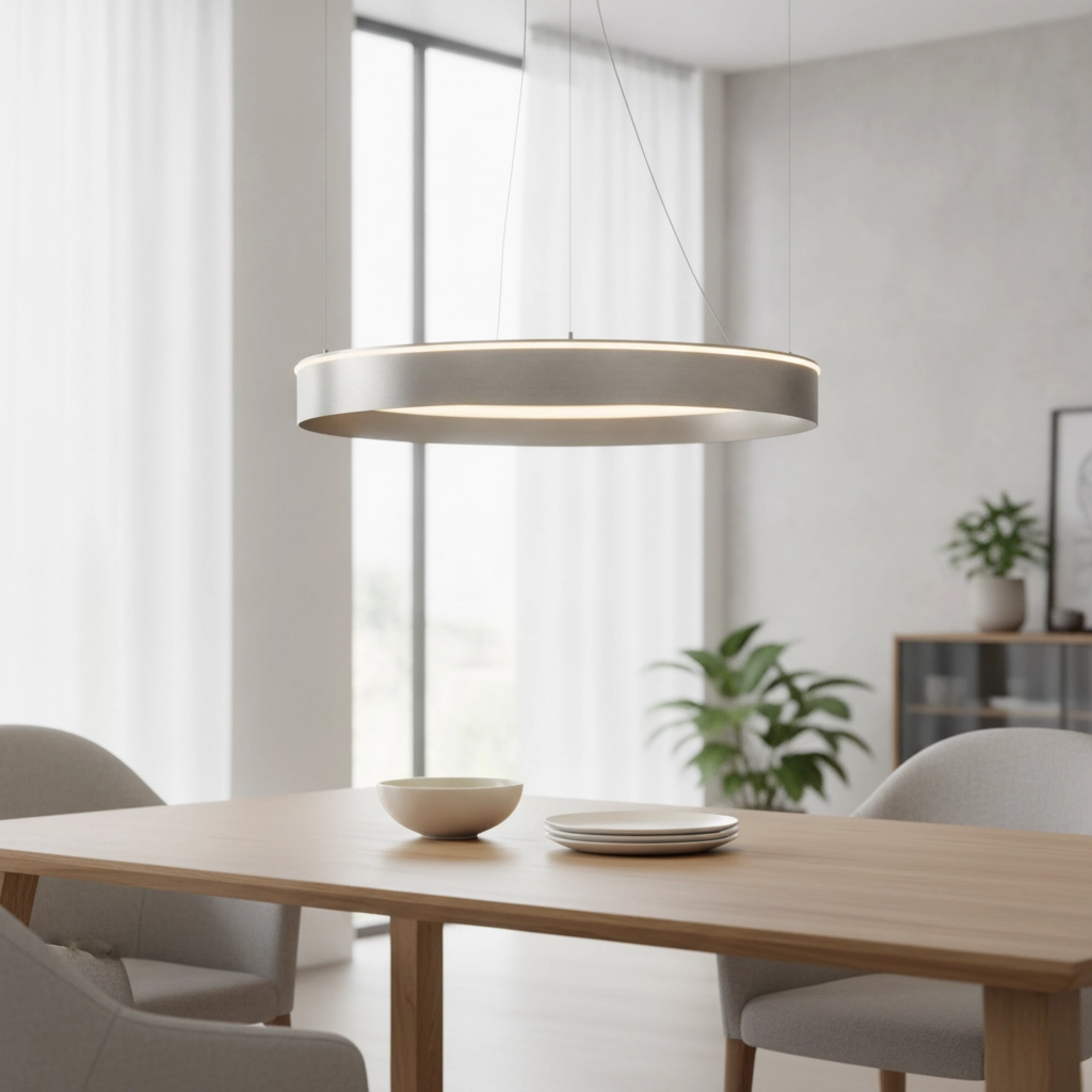 Moderne hanglamp Olivia nikkel Ø 78cm