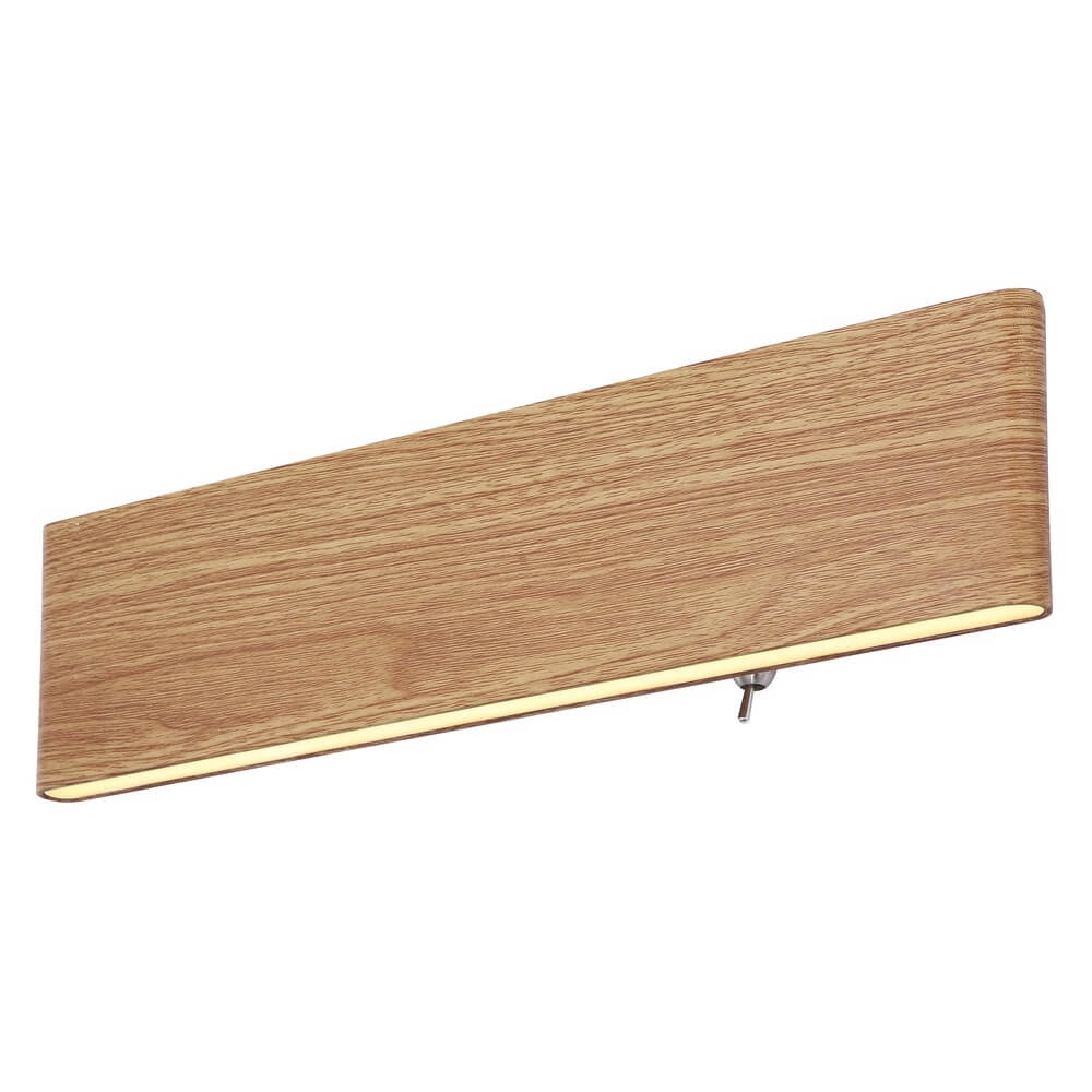 Design wandlamp Siegfried M hout met schakelaar Design wandlamp Siegfried M hout met schakelaar
