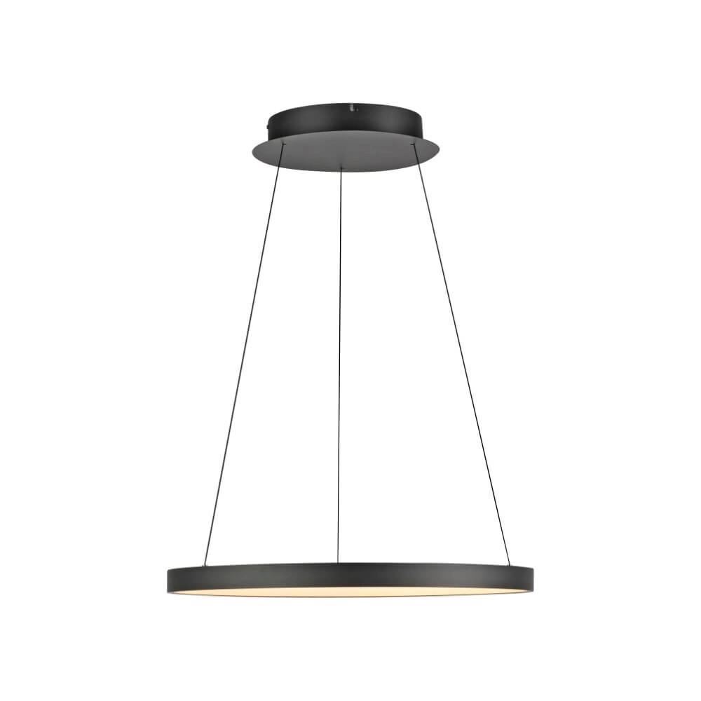 Ronde hanglamp Hoop zwart Paul Neuhaus 4012248384695