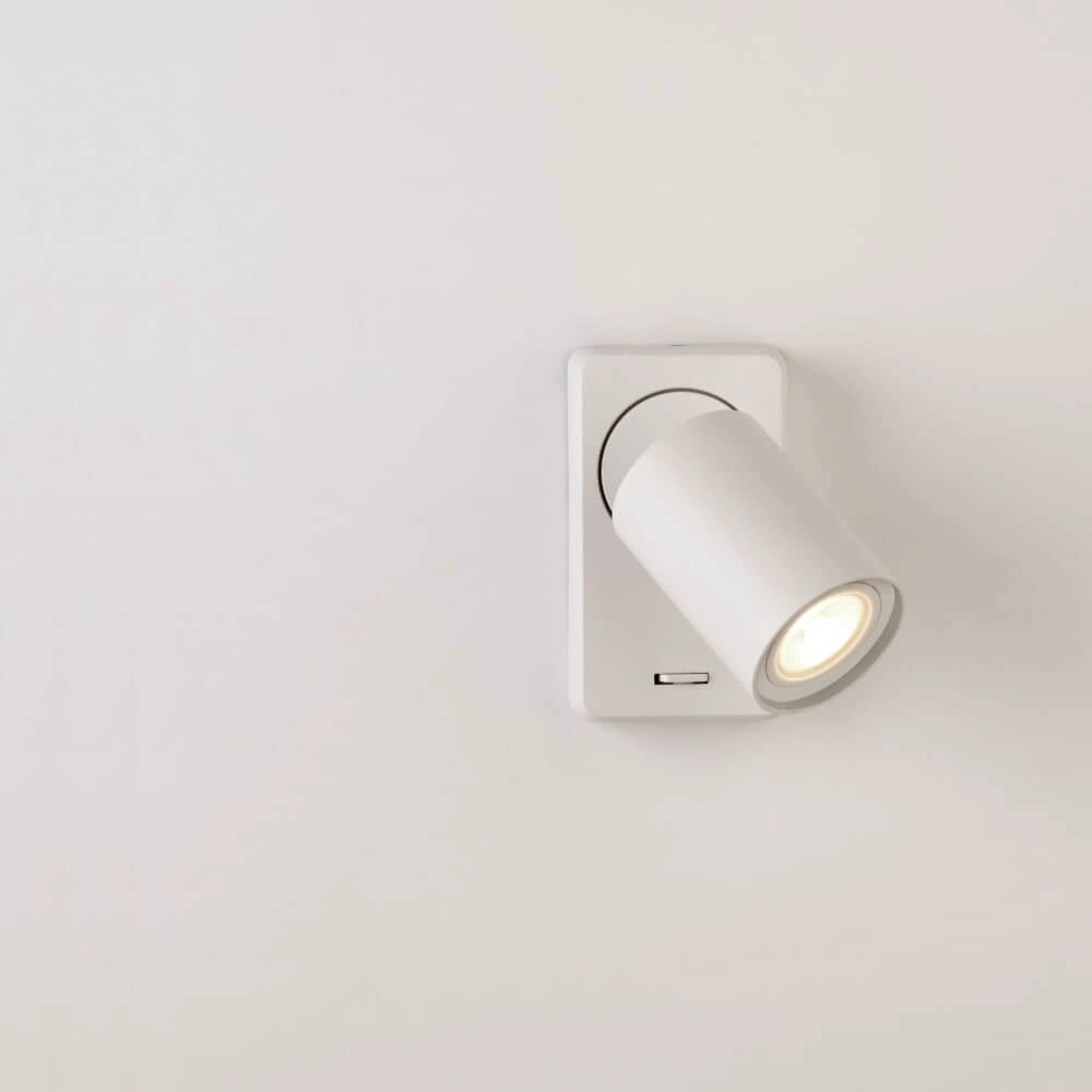 Plafondlamp Moon 1 wit Lyora