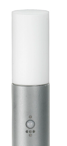 Buitenlamp paal Cyl bewegingsmelder grijs Albert 4007235922783