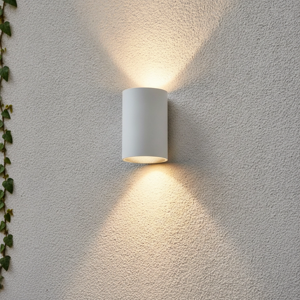 Buitenlamp downlight Brody 7cm - wit