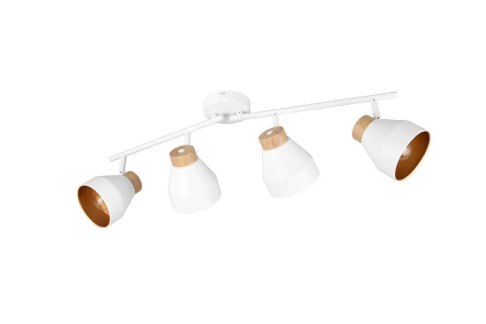 Design plafondlamp 4-lichts Valentin wit Trio 4017807637441