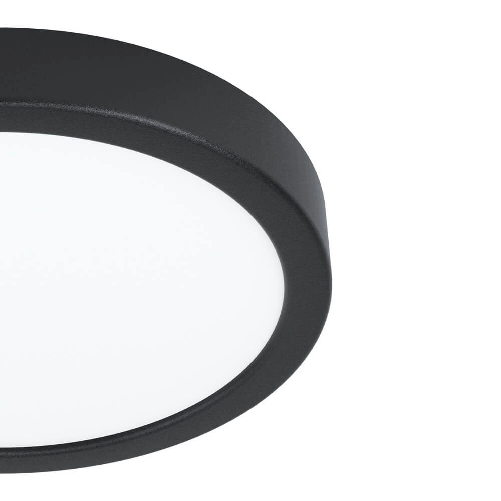Led plafondlamp Fueva 5 16,5w - 4000K - Ø21cm zwart Eglo 9002759992347