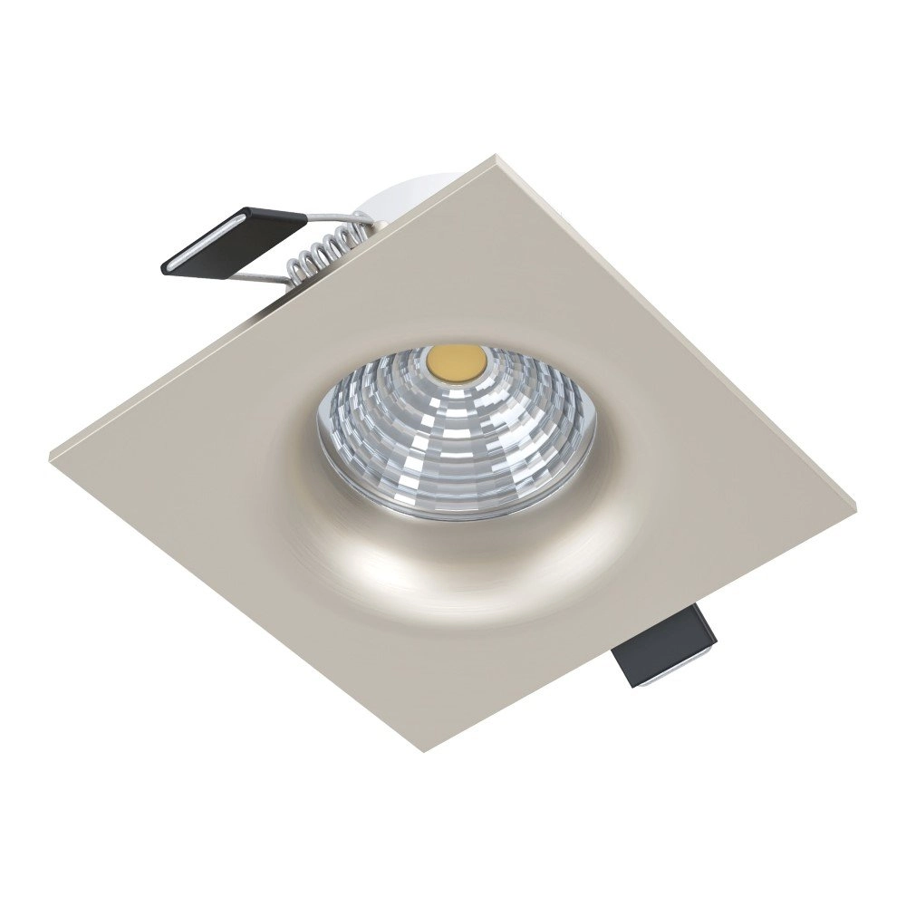 Vierkante led spot Saliceto 6w - 2700K - 8,8cm metaalgrijs Vierkante led spot Saliceto 6w - 2700K - 8,8cm metaalgrijs
