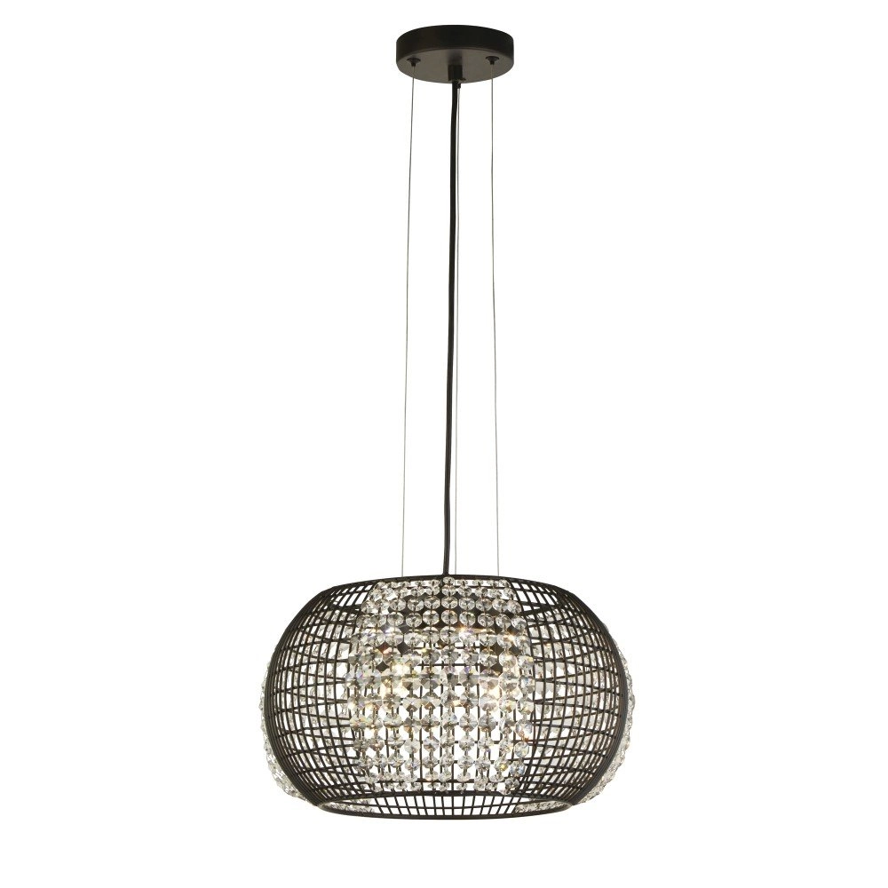 Design hanglamp Cage Ø 35cm Searchlight 5053423155142