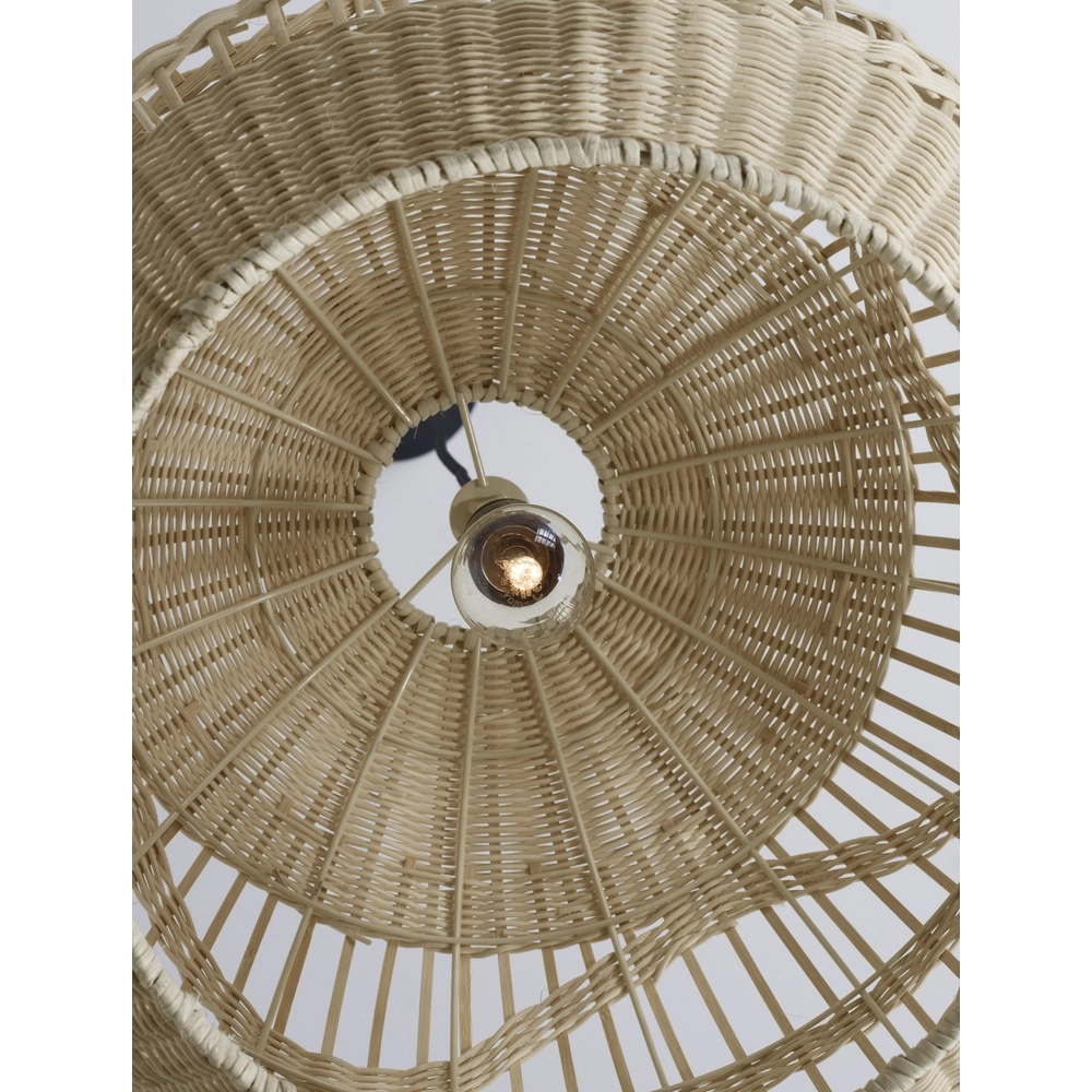 Rotan hanglamp Marlo Ø 48,5cm bol Lyora 5212017438812
