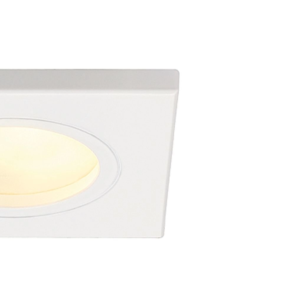 Inbouwspot Dolix Out GU10 Square voor buiten wit SLV 4024163194860