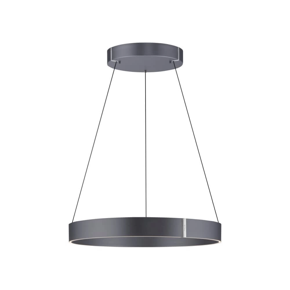 Ronde hanglamp Pure E-Clipse grijs Ø 70cm Ronde hanglamp Pure E-Clipse grijs Ø 70cm