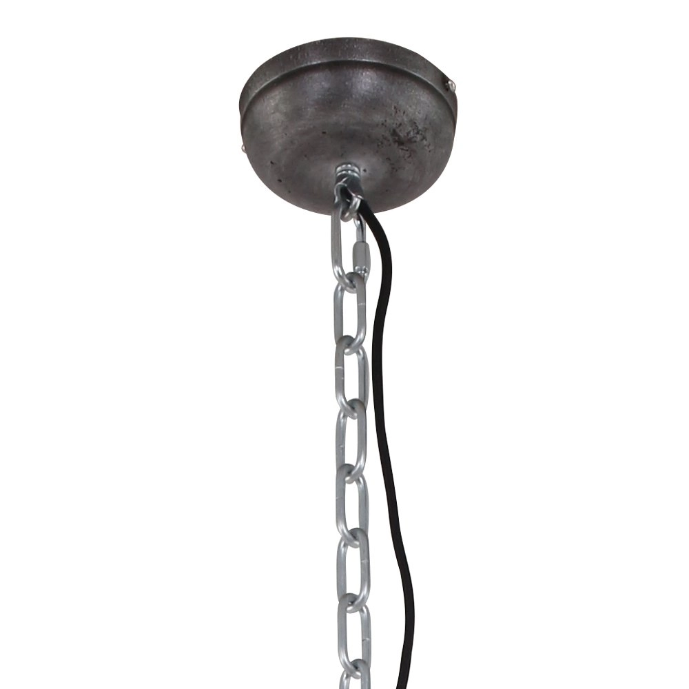 Hanglamp Bikkel XXL antiekbruin met nikkel Steinhauer 8712746106701