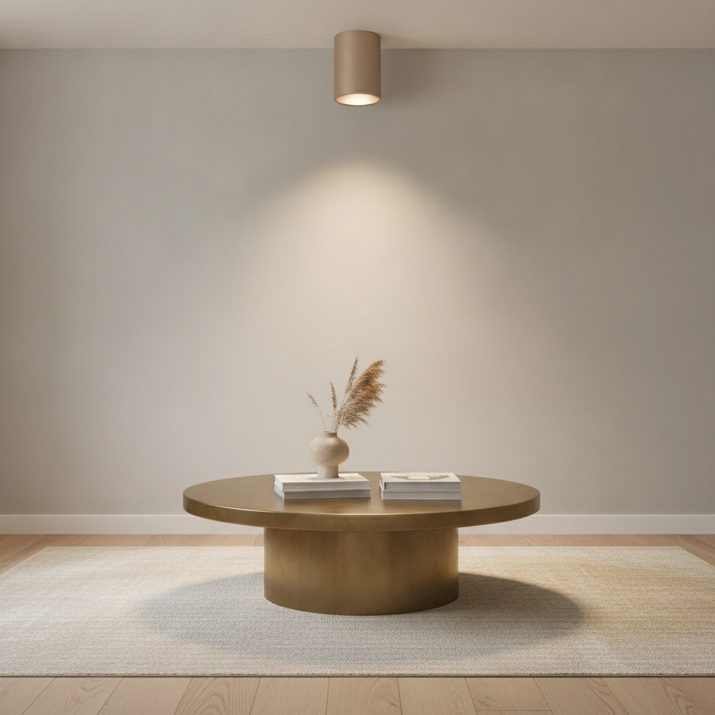 Plafondlamp Moreno champagne
