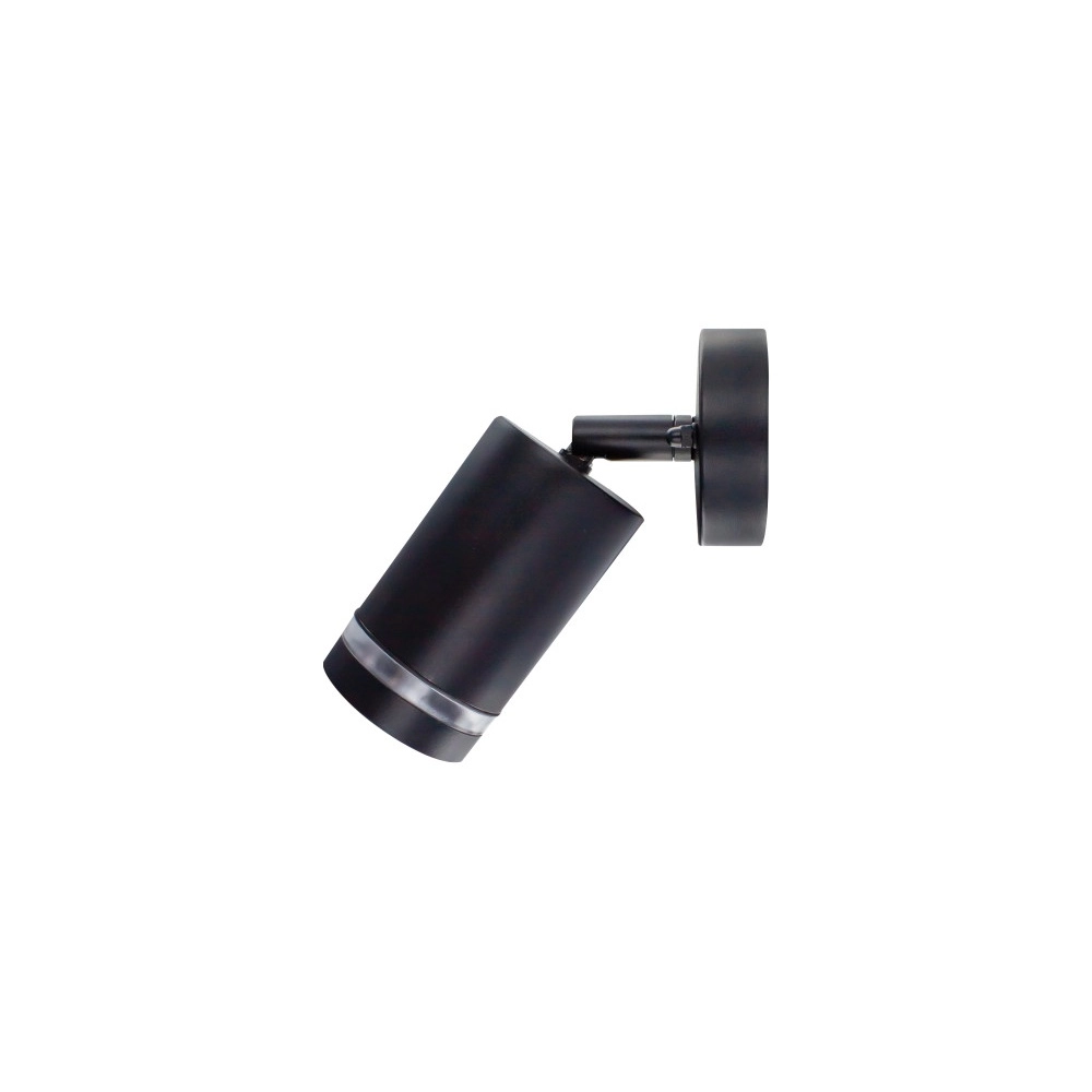 Richtbare muurspot Opden Zwart - 1x GU10 Lyora 5055788285731