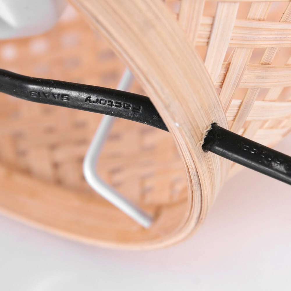 Bamboe tafellamp Maze Ø 30cm Steinhauer 8712746147230