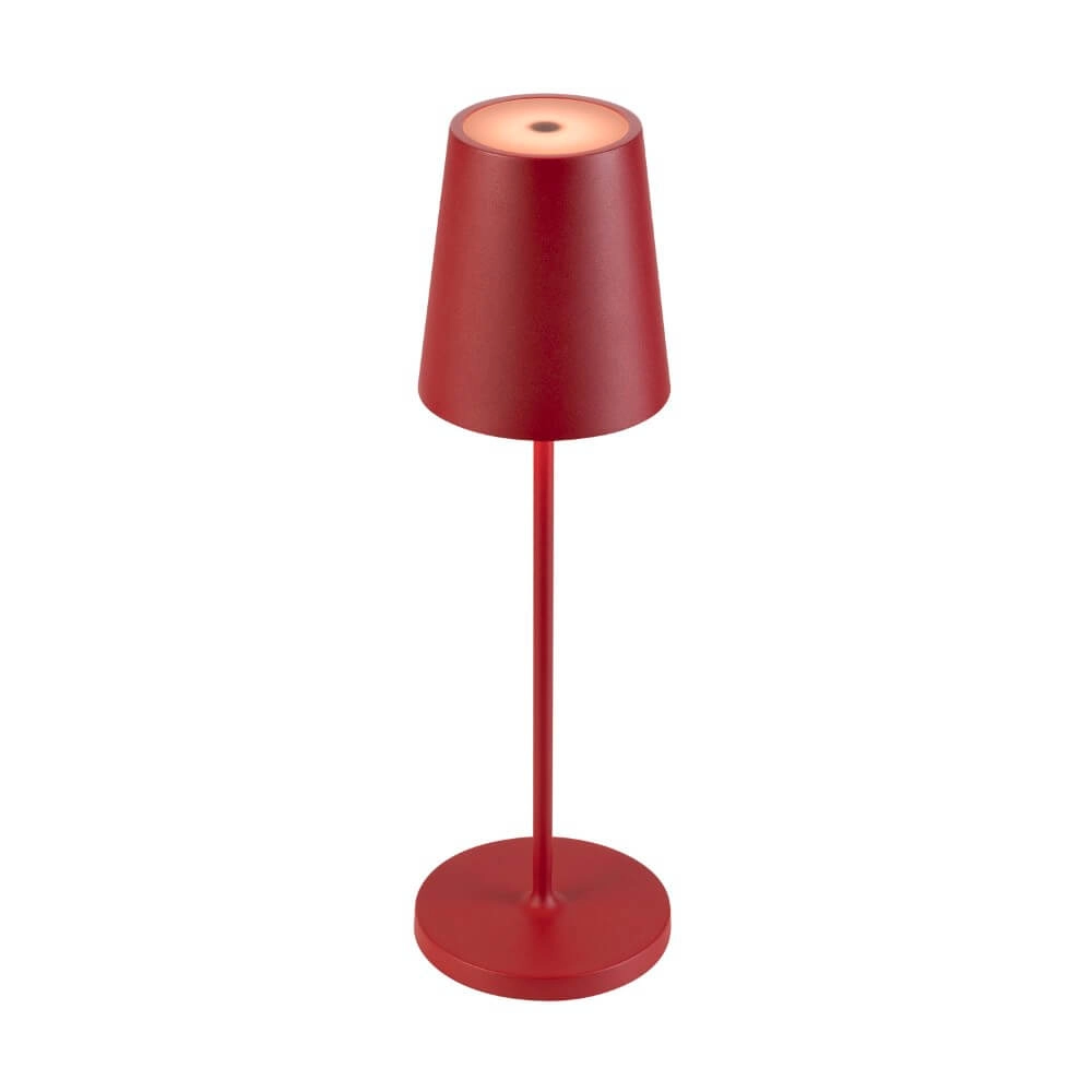 Buiten tafellamp Vinolina Two rood - oplaadbaar SLV 4024163288316