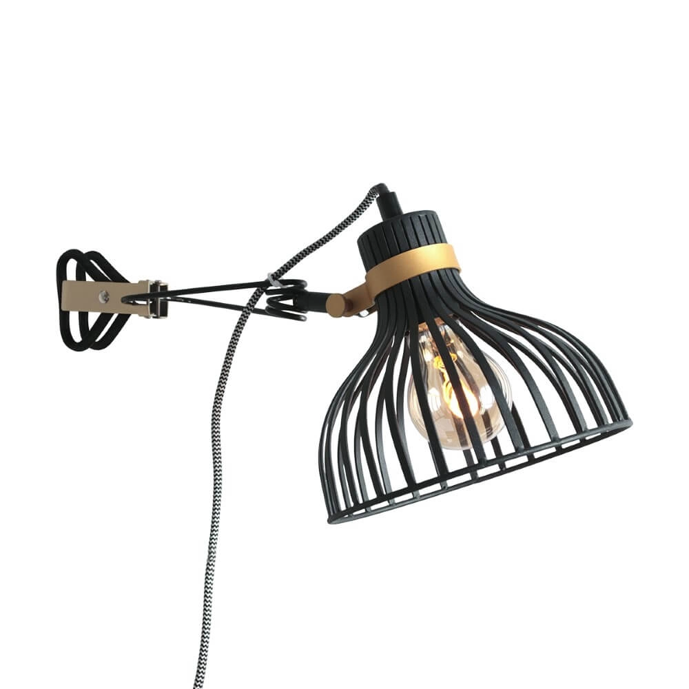 Muur leeslamp Dunbar landelijk