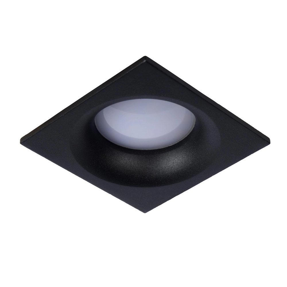Inbouwspot Ziva IP44 zwart