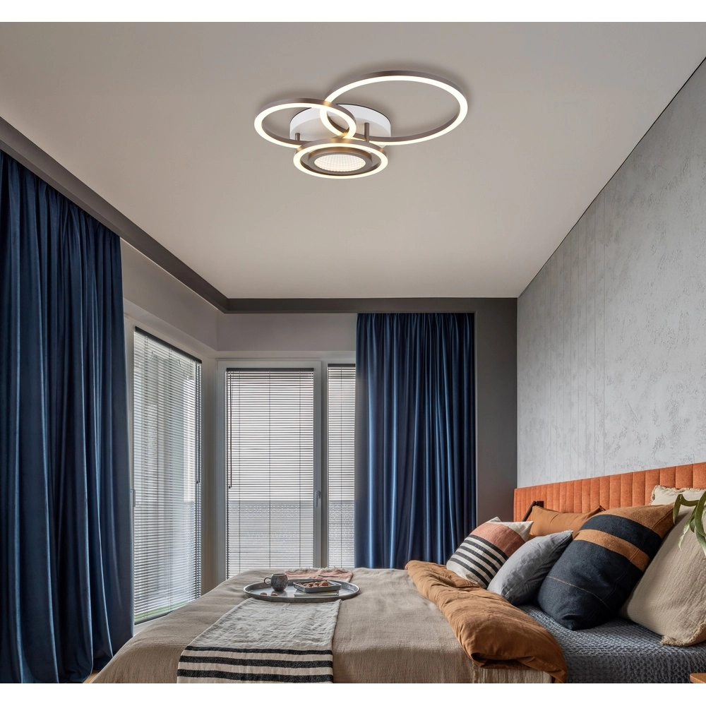 Plafondlamp Randell brons Globo 9007371580019