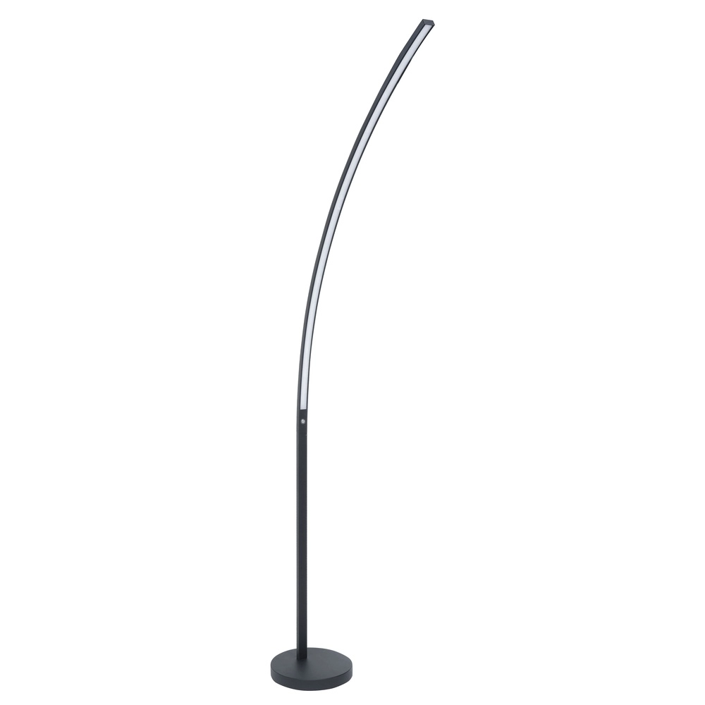 Design vloerlamp Slim zwart