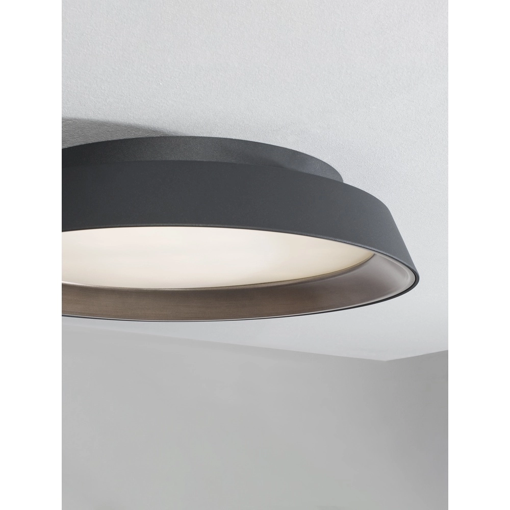 Plafondlamp Vela zwart Ø 45cm Lyora 5212017431684