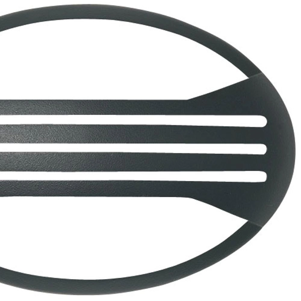 Moderne wandlamp Jack Oval 3-stripe zilvergrijs Franssen 8010789040250