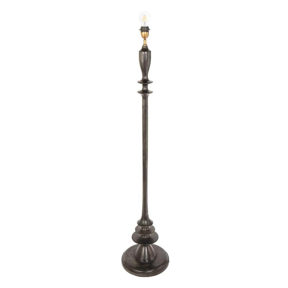 Vloerlamp Bois lichtblauwe kap Steinhauer 8712746175066