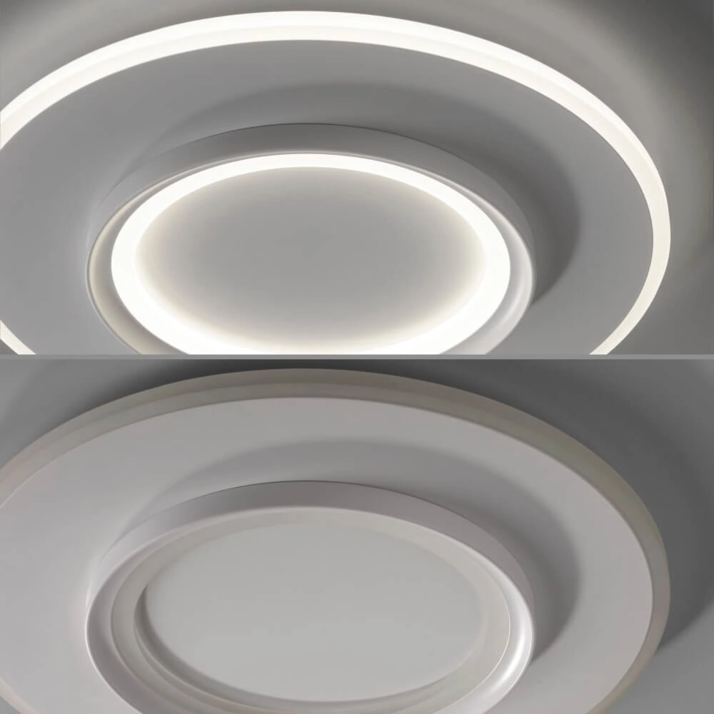 Witte plafondlamp Q-Kalina instelbaar Paul Neuhaus 4012248385975