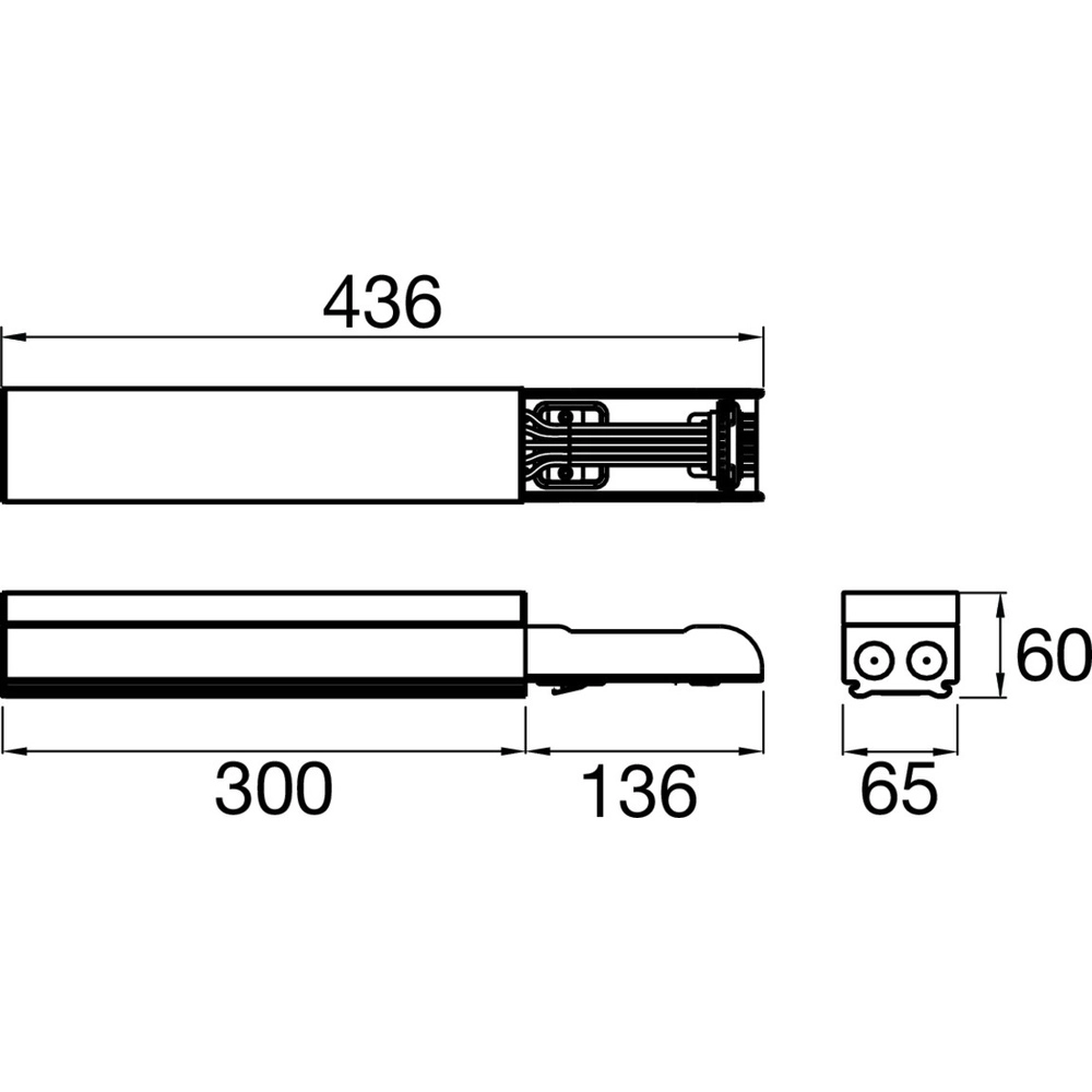 Doorlusbox 7-polig Easylight voor Easylight systeem SLV 4024163305907