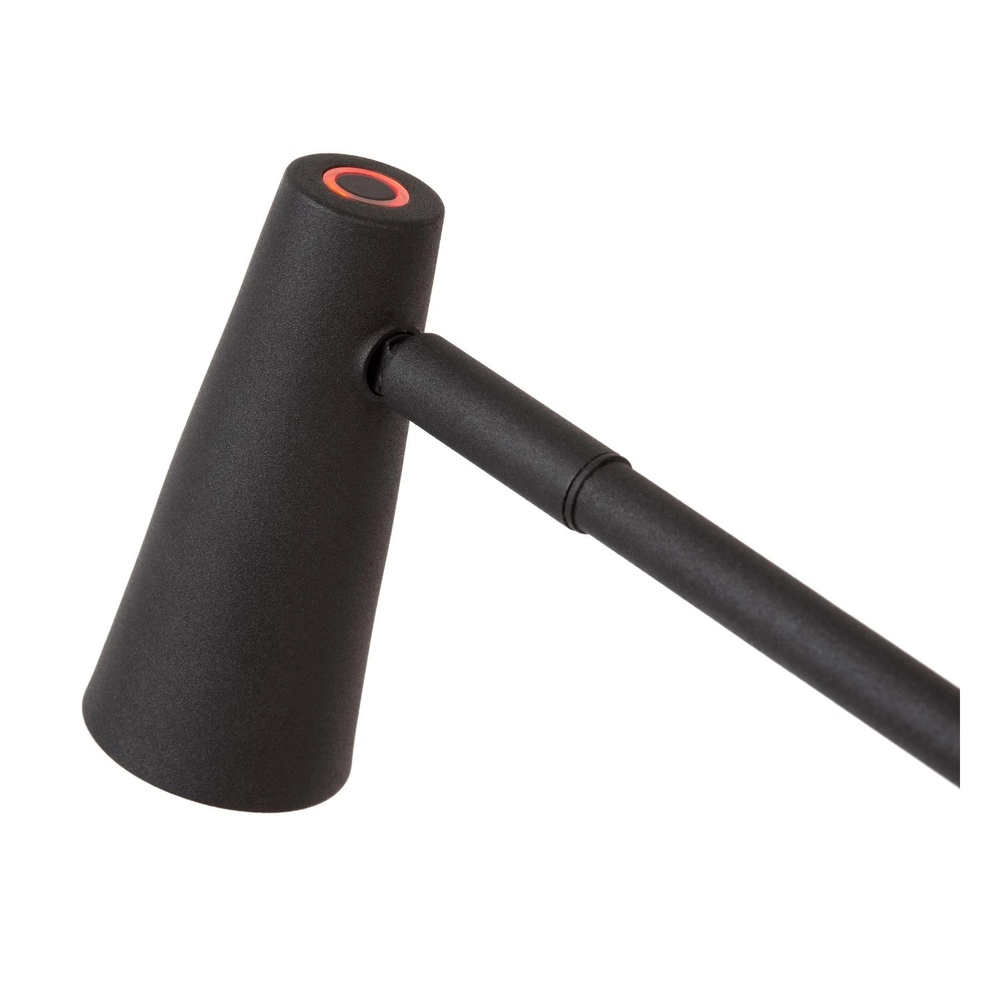 Oplaadbare tafellamp Stirling zwart Lucide 5411212361240