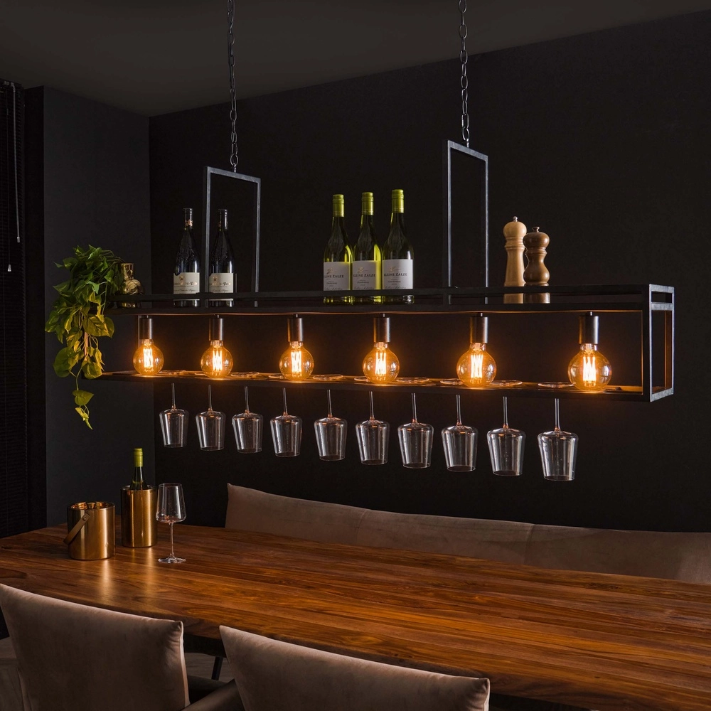 Keuken eiland hanglamp Decorate 160cm - charcoal
