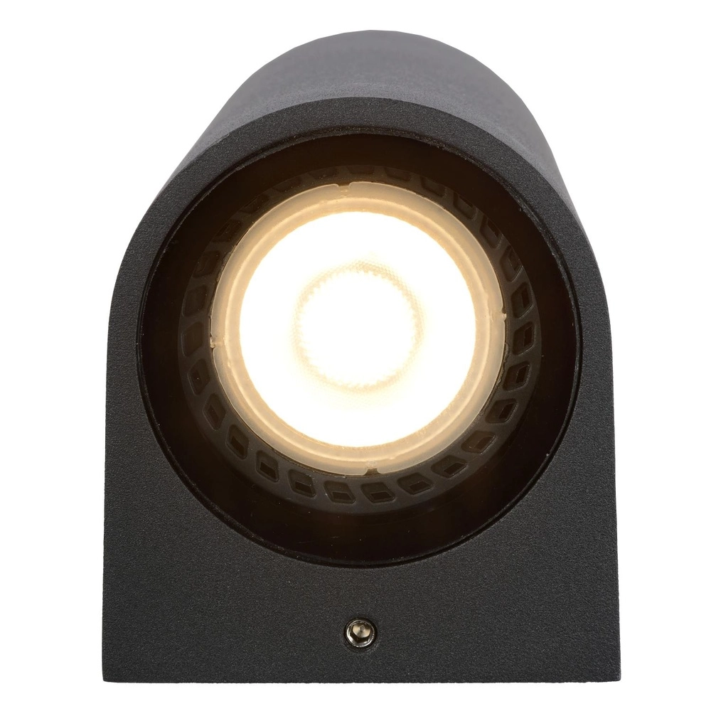 Wandspot Zaro IP44 enkel zwart Lucide 5411212690081