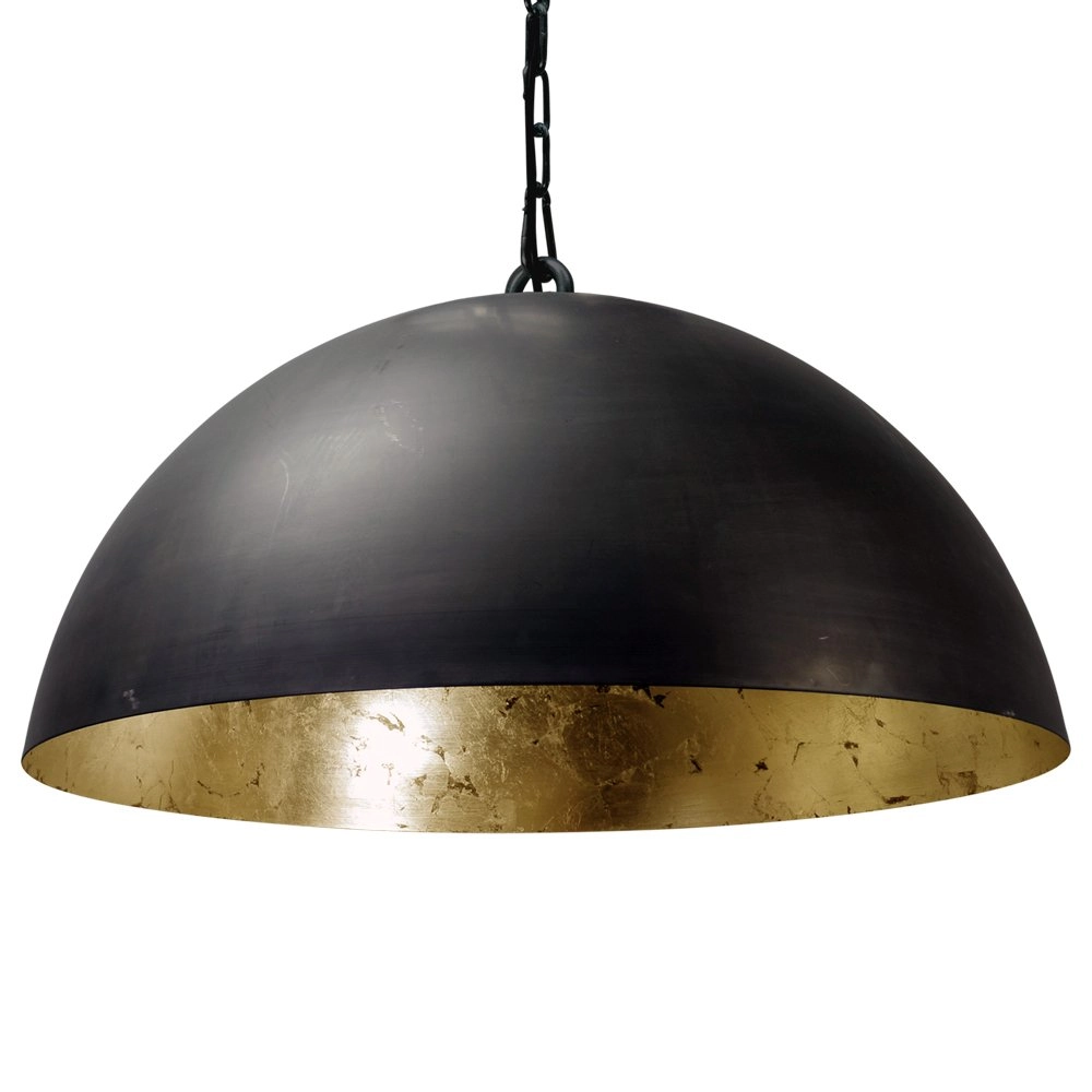 Stoere hanglamp metal Industria Gold 50 Masterlight 8718121151922