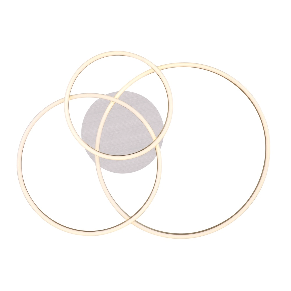 Moderne plafondlamp Munni nikkel Globo 9007371395842