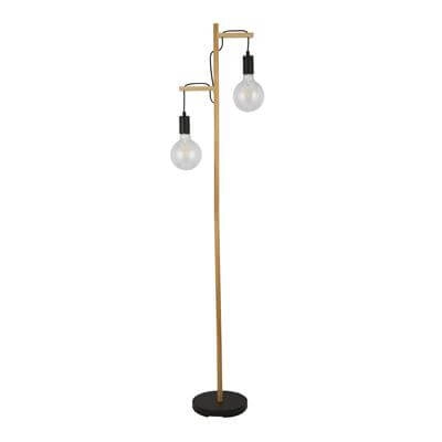 Vloerlamp hout Woody Searchlight 5053423192642