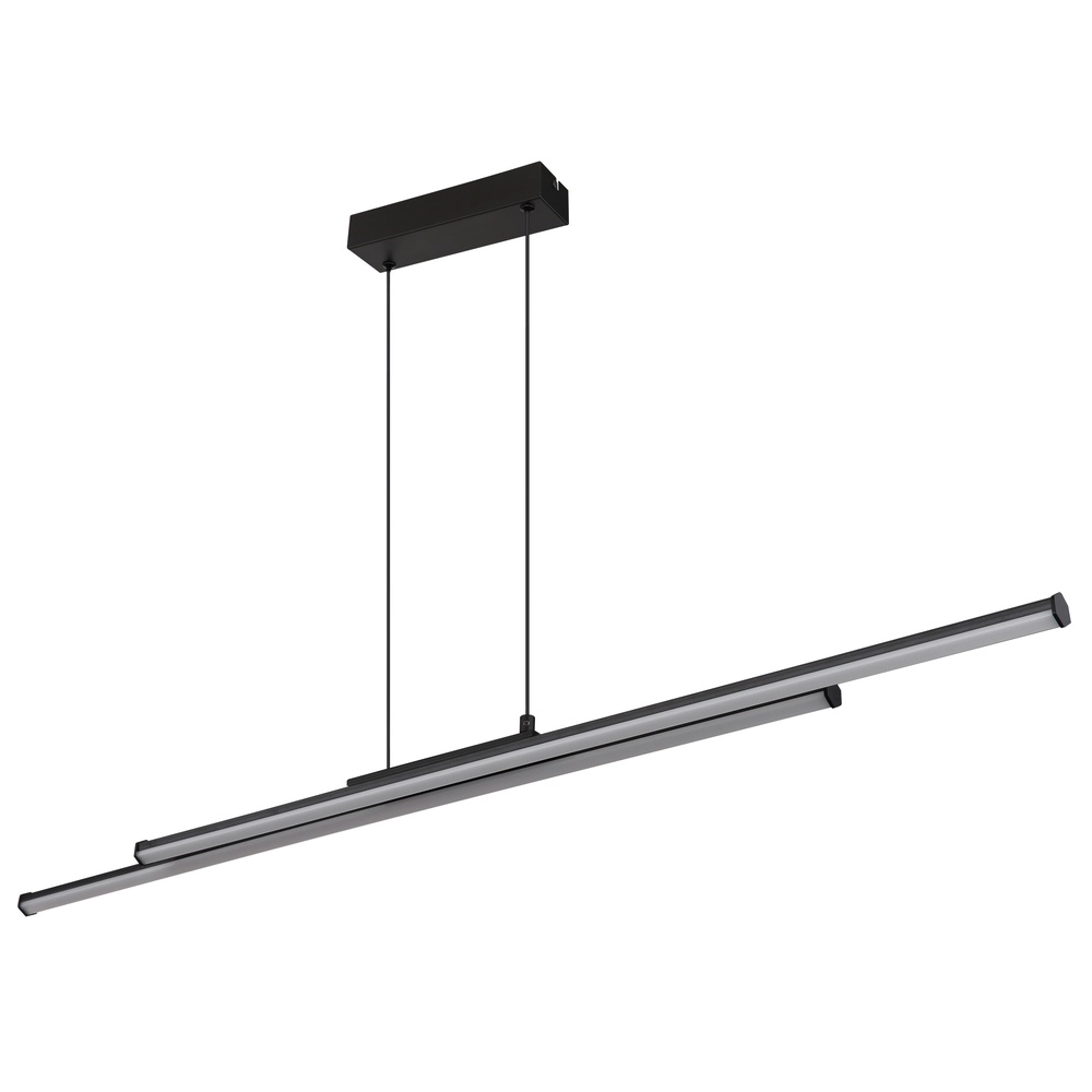 Moderne hanglamp Kirina 110cm zwart Globo 9007371506248
