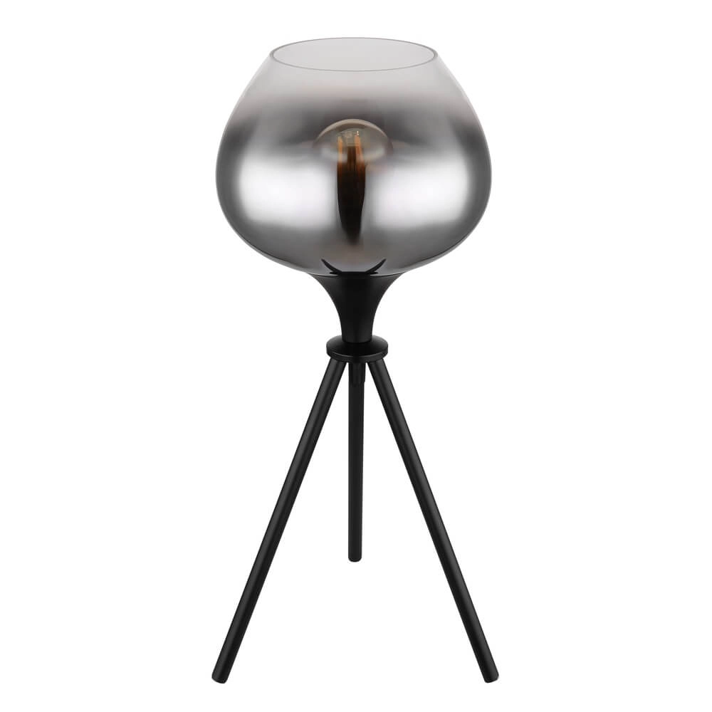 Zwarte tafellamp Maxy Ø 24cm Globo 9007371444403