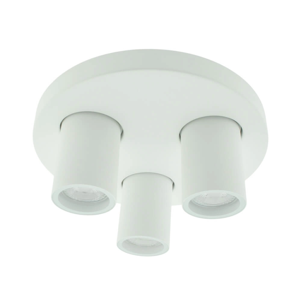 Witte badkamerspot Seller - IP44 3-lichts Lyora 5053423187778
