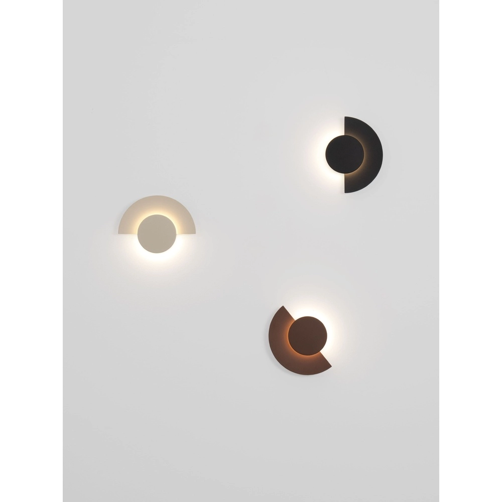 Moderne wandlamp Gloo zwart - 3000K Lyora 5212017497253