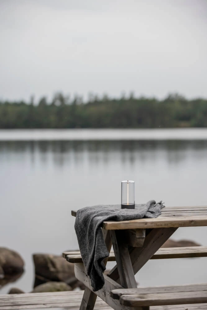 Oplaadbare lamp Edison XS antraciet KonstSmide 7318307849370