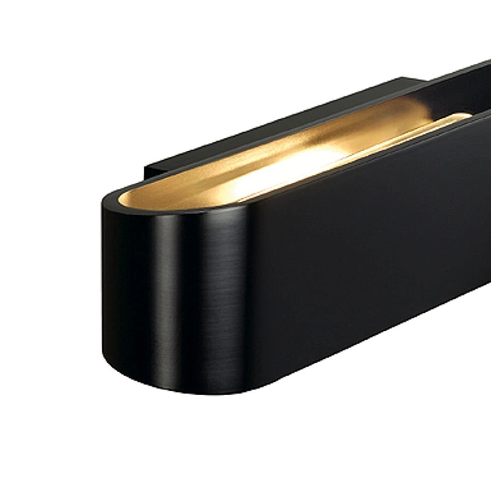 Wandlamp Ossa R7S 300 zwart SLV 4024163142205