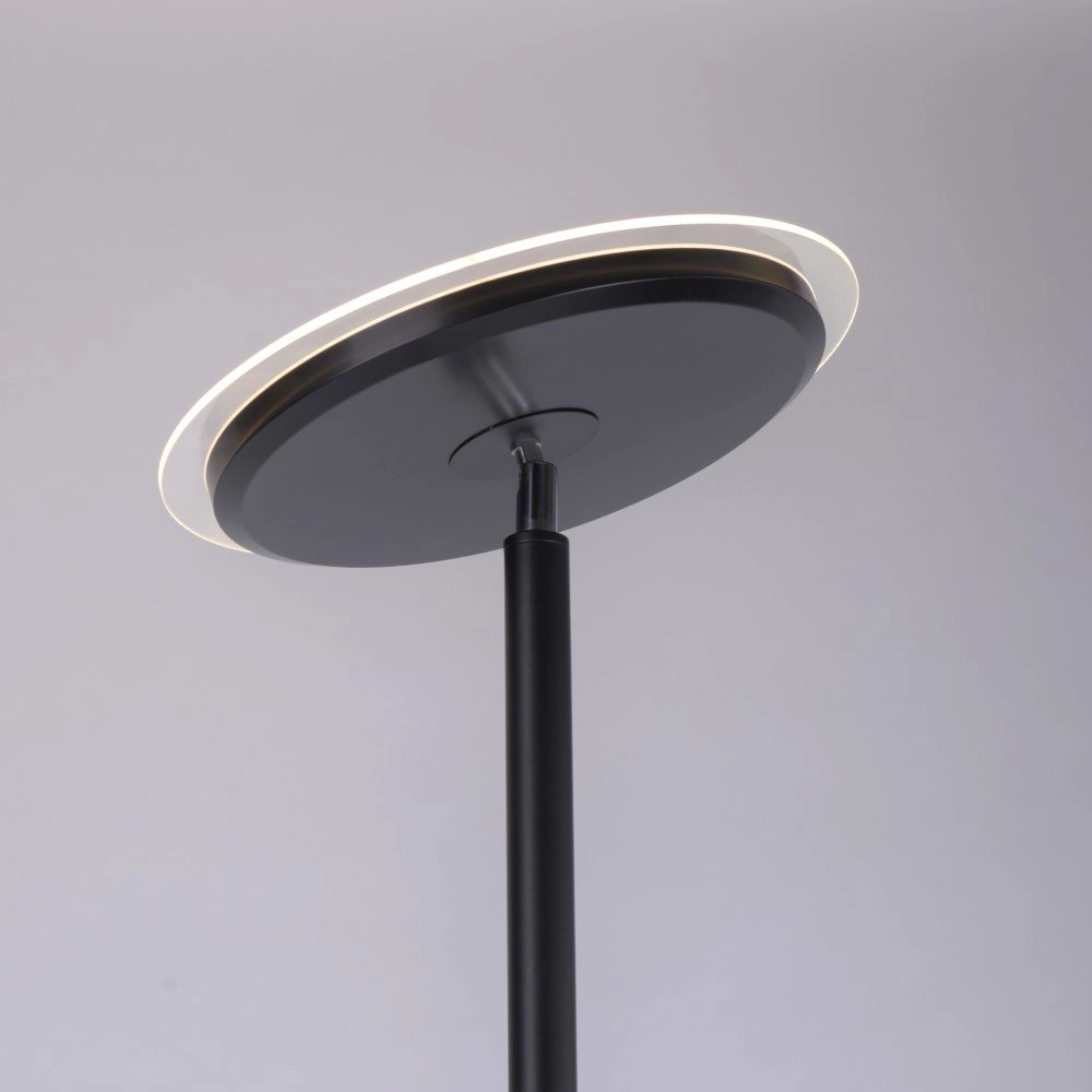 Zwarte leeslamp Hans Just Light 4043689972998