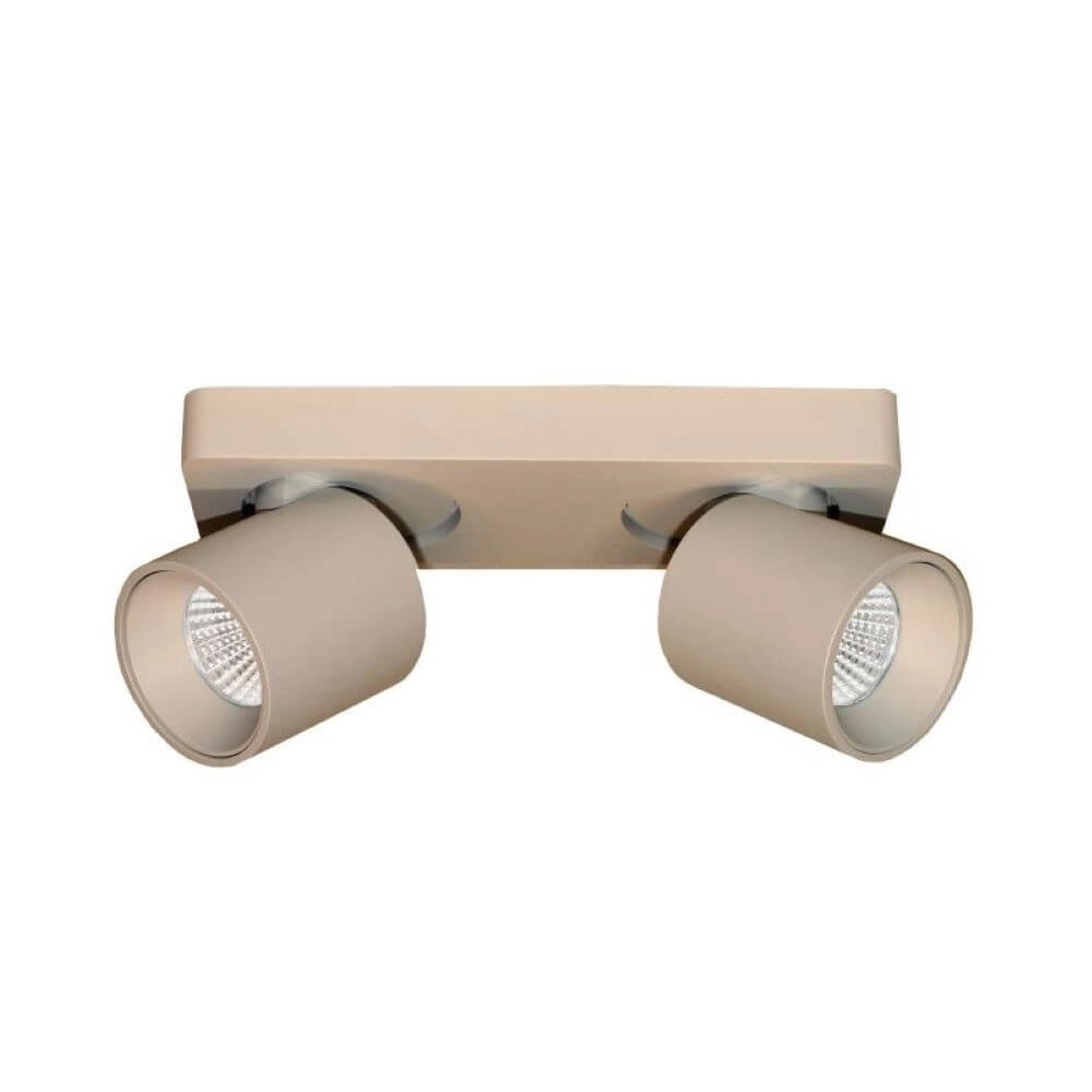 Plafondlamp Laguna 2-lichts champagne Plafondlamp Laguna 2-lichts champagne