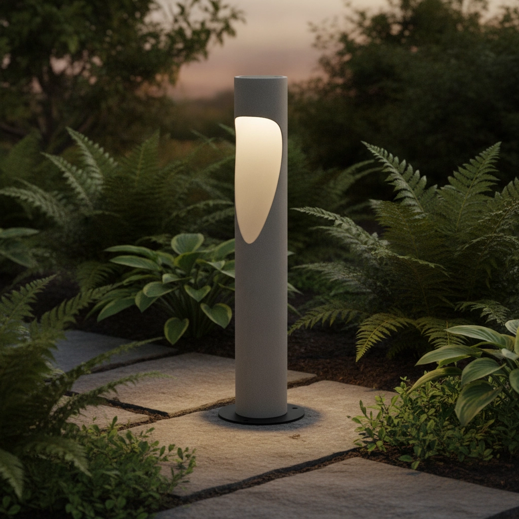 Ronde tuinlamp Nodino 75cm