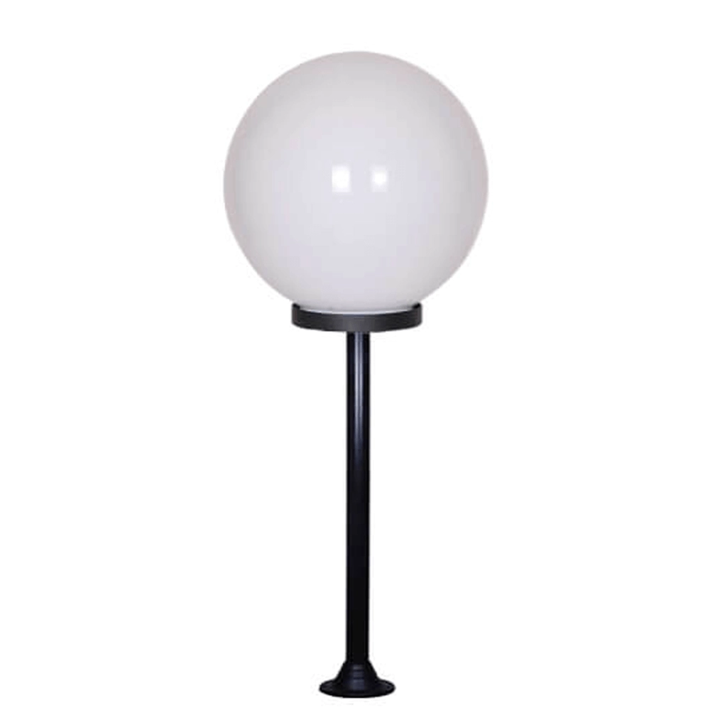 Bol lamp Bolano 201cm. staand opaal Bol lamp Bolano 201cm. staand opaal