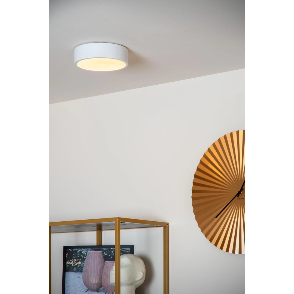 Plafonniere Unar Ø 20cm - 2700K - wit Lucide 5411212792013