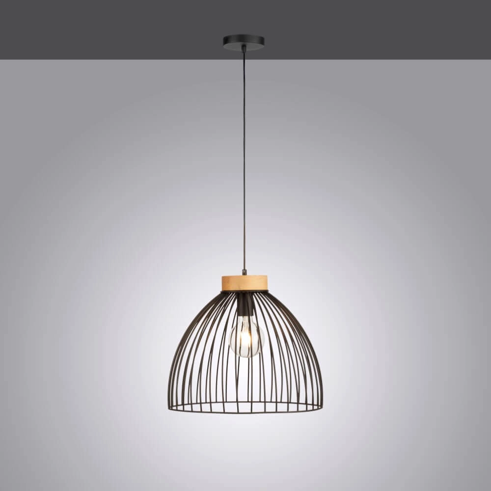 Hanglamp Lami zwart Just Light 4043689982768