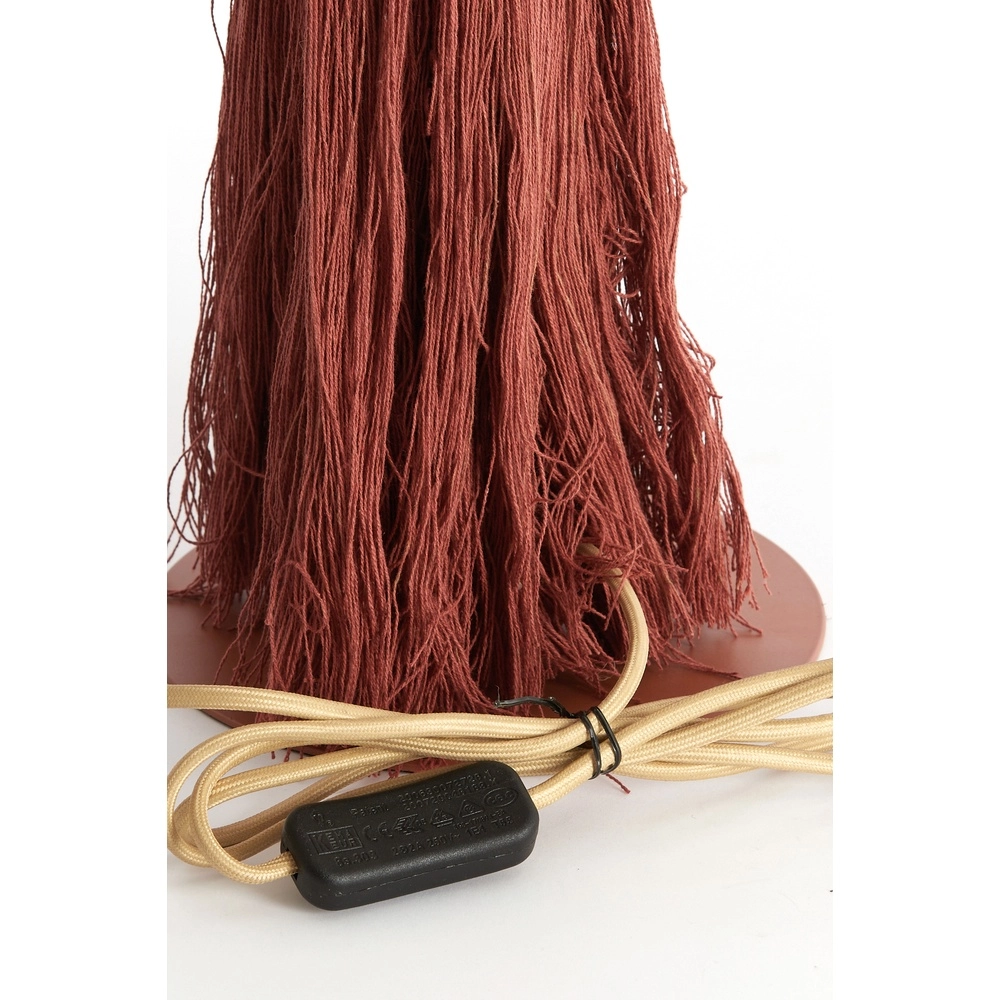 Schemerlamp Espino Ø 31cm - terracotta Light & Living 8717807808815