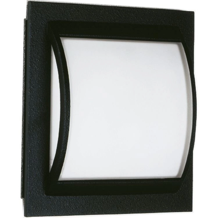 Verlichting voordeur Pentangle zwart