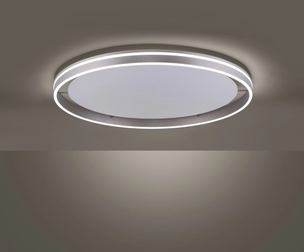Smart plafondlamp Q-Vito Ø 80cm grijs Paul Neuhaus 4012248333969